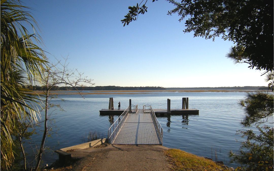 Dock on a lake