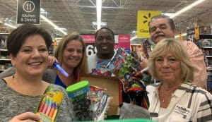 Vineyard staff shopping at Walmart