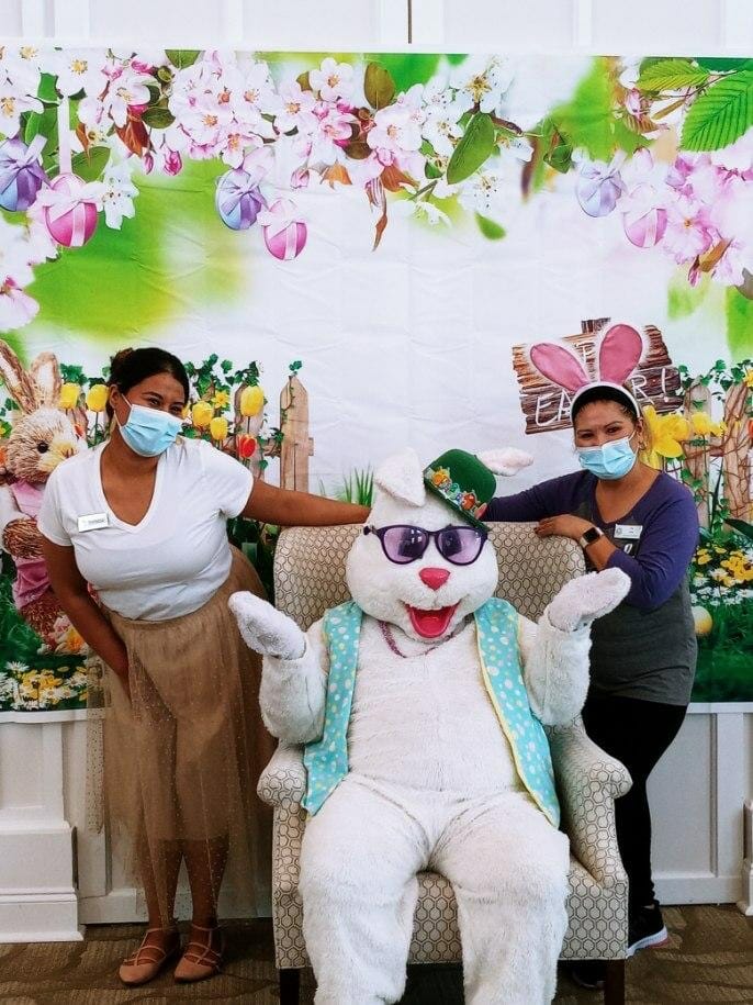 Easter Bunny Visit 